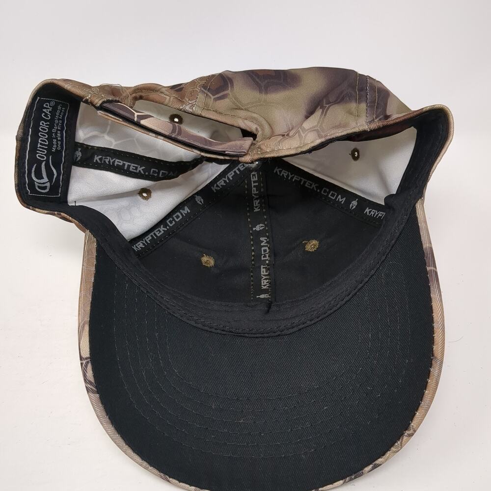 Kryptek Logo Patch Strapback Hat Multicolor Camo … - image 6